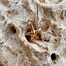 Load image into Gallery viewer, Starfish Charm in 14K Pink Gold