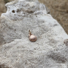 Load image into Gallery viewer, Rose Gold sea shell charm 
