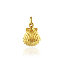 Load image into Gallery viewer, Hawaiian Sea Shell Charm in 14K Pink Gold