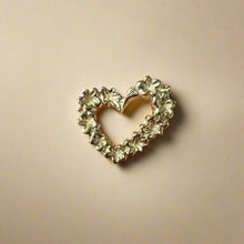 Load image into Gallery viewer, Small Slanted Heart Pendant w/ or w/o Diamonds in 14K Yellow or White Gold