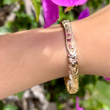 Load image into Gallery viewer, Hawaiian bangle with name and engraving
