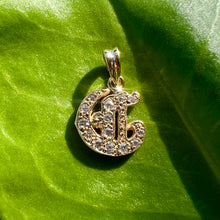 Load image into Gallery viewer, Diamond Initial G Pendant 
