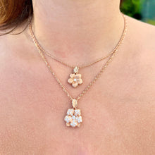 Load image into Gallery viewer, Hawaiian Flower Diamond Pendants
