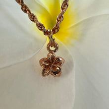 Load image into Gallery viewer, Hawaiian Jewelry plumeria charm 
