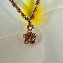 Load image into Gallery viewer, Hawaiian Jewelry plumeria charm