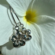 Load image into Gallery viewer, Hawaiian Earrings with Plumeria
