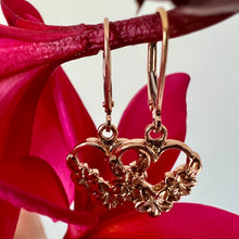 Load image into Gallery viewer, Three Plumeria Earrings
