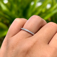 Load image into Gallery viewer, Model wearing Diamond Ring Guard Ring