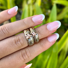 Load image into Gallery viewer, Pukalani Tri-Color 8mm Ring in 14K Gold