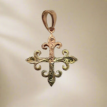 Load image into Gallery viewer, Multicolor Fleur De Lys Hawaiian Pendant