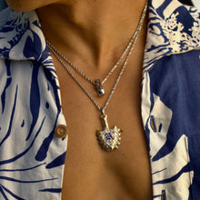 Load image into Gallery viewer, Lei o Mano Hawaiian Shark Tooth Weapon Pendant with Initial 
