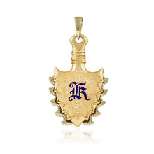 Load image into Gallery viewer, Engraved Hawaiian Shark Tooth Weapon Pendant Lei O Mano