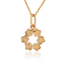 Load image into Gallery viewer, Back of Hawaiian Plumeria pendant