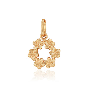 Hawaiian Jewelry round flower pendant 