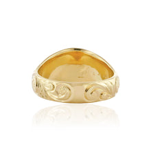 Load image into Gallery viewer, Small Signet W/ Raised Initial - Philip Rickard