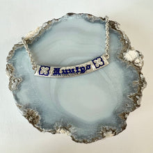 Load image into Gallery viewer, Flowers with Diamonds Hawaiian &quot;Kuuipo&quot; Necklace in 14K White Gold
