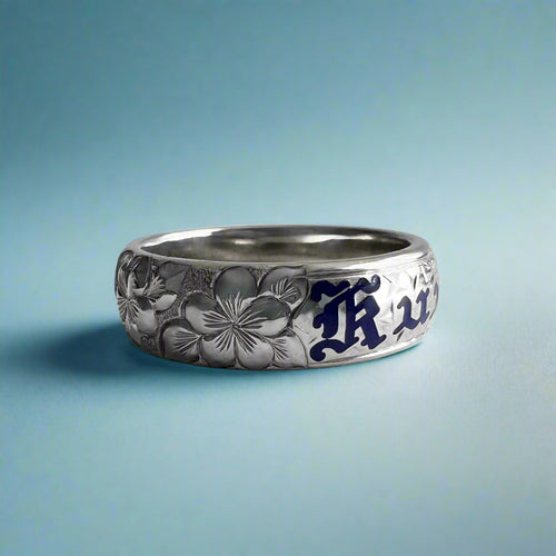 Plumeria w/ leaves 6mm 