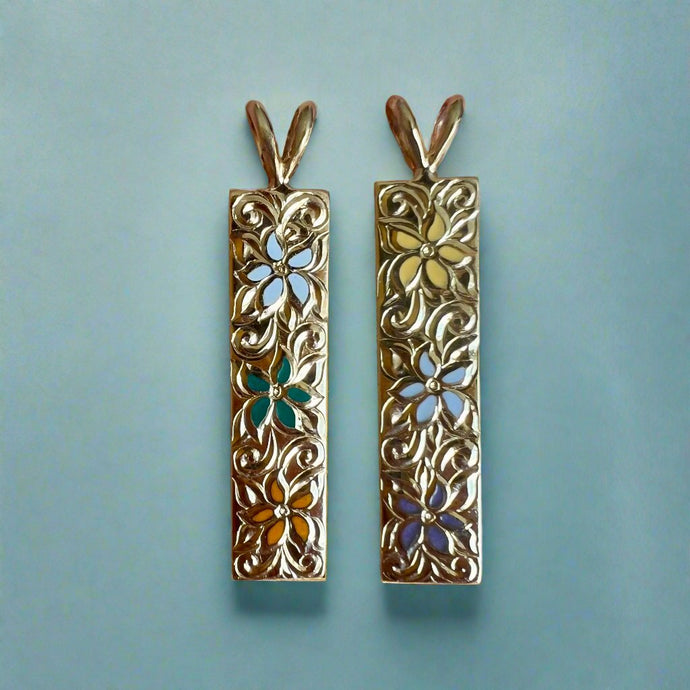 Puanani Hawaiian Flowers Pendants