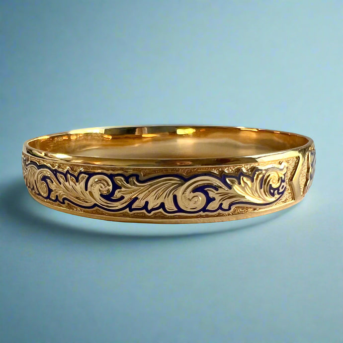 Raised Old English & Shiny Maile 10mm 