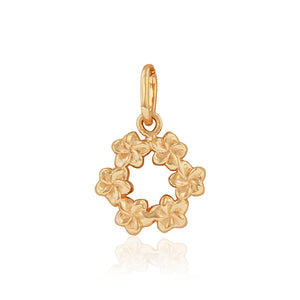 Hawaiian Jewelry round flower pendant 