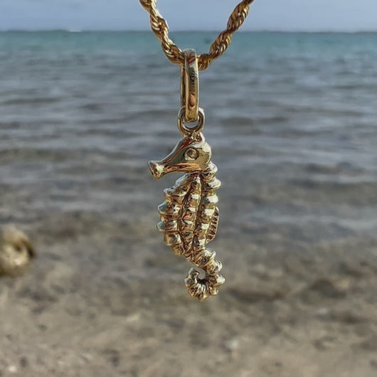 Hawaiian Jewelry seahorse pendant 