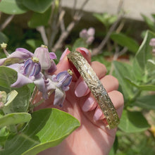 Load and play video in Gallery viewer, Maile and Hibiscus Hawaiian Bangle
