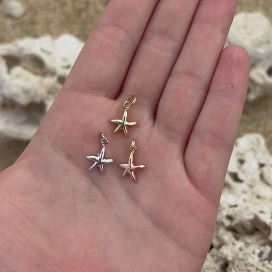 Starfish pendant charms 
