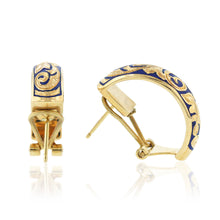 Load image into Gallery viewer, Ali&#39;i 1/2 Hoop Earrings - Philip Rickard
