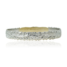 Load image into Gallery viewer, Two-Tone Deep Cut Maile 10mm Bangle - Philip Rickard
