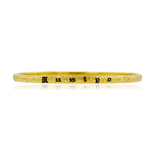Load image into Gallery viewer, Old English 4mm Bangle - Philip Rickard
