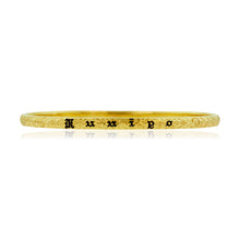 Load image into Gallery viewer, Old English 4mm Bangle - Philip Rickard
