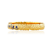Load image into Gallery viewer, Engraving detail of 10mm Hawaiian Heirloom Bracelet 
