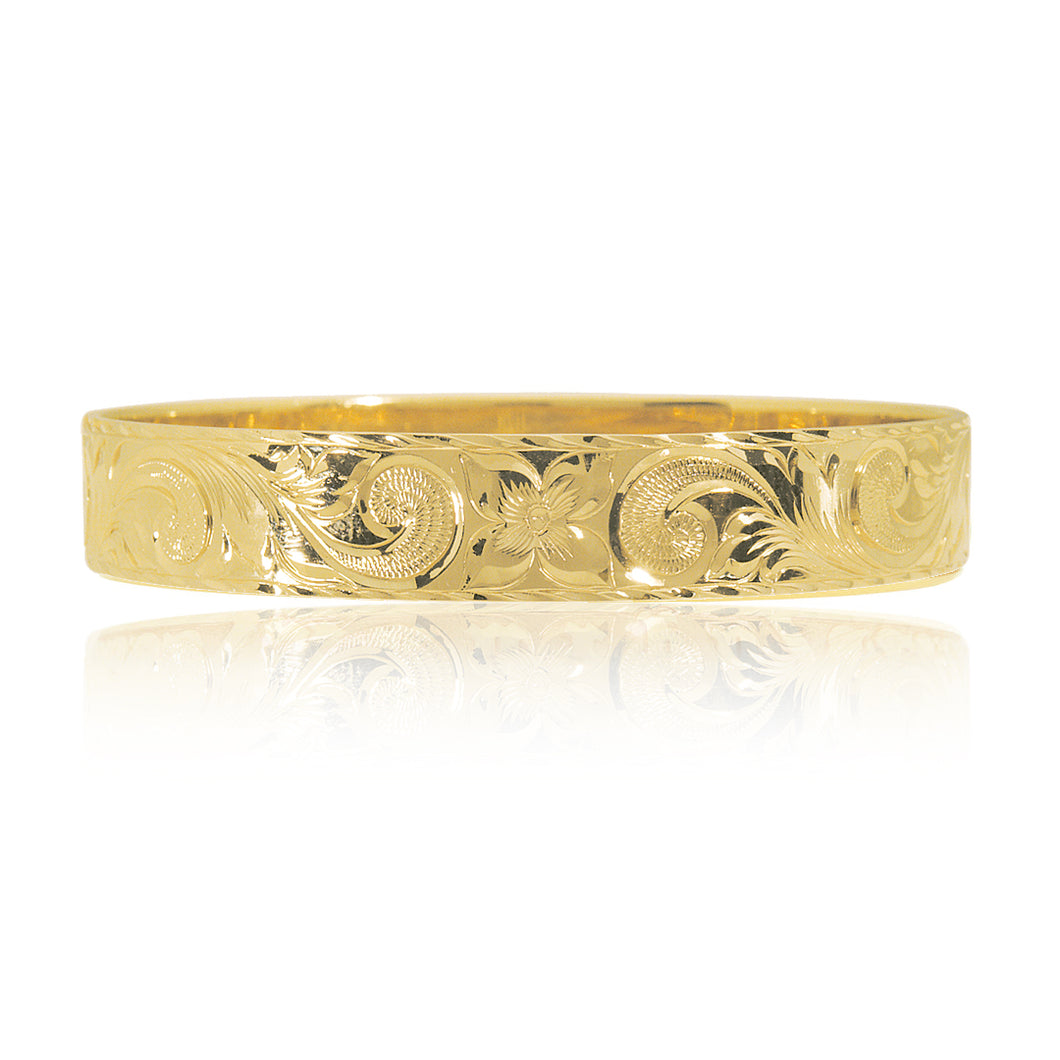 Old English Flat 12mm Bangle