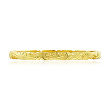 Load image into Gallery viewer, Scalloped Old English 6mm Bangle - Philip Rickard
