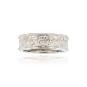 Old English Concave 6mm Ring - Philip Rickard