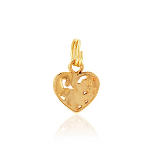 Filigree Heart Charm - Philip Rickard