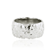 Load image into Gallery viewer, Millennium Flowers Scalloped 10mm Ring - Philip Rickard
