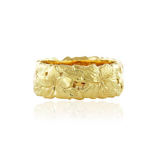 Load image into Gallery viewer, Pukalani Flower 8mm Ring - Philip Rickard
