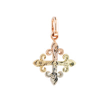Load image into Gallery viewer, Large Multi-Color Fleur De Lys Pendant - Philip Rickard
