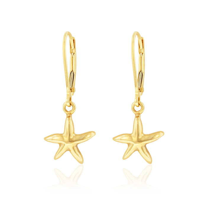Starfish Dangle Earrings - Philip Rickard