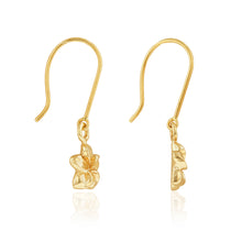 Load image into Gallery viewer, Small Plumeria Dangle Earrings - Philip Rickard
