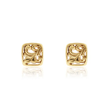 Load image into Gallery viewer, Square Filigree Earrings - Philip Rickard

