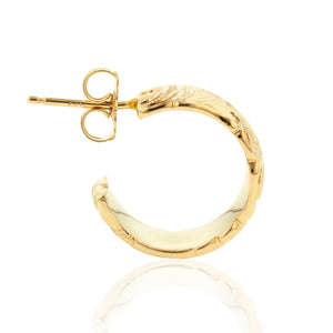 Small Hoop Earrings - Philip Rickard