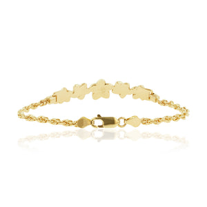 Five Plumeria ID Bracelet - Philip Rickard