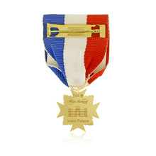 Load image into Gallery viewer, Medium Maltese Cross Pin With Ribbon - Philip Rickard
