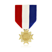 Load image into Gallery viewer, Medium Maltese Cross Pin With Ribbon - Philip Rickard
