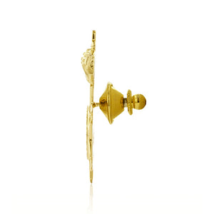 Medium Maltese Cross Tie Tack - Philip Rickard