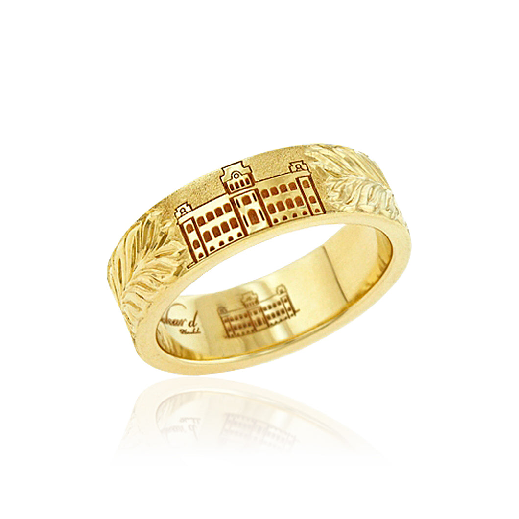 Iolani Maile 6mm Ring - Philip Rickard