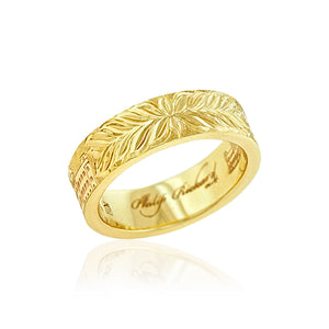 Iolani Maile 6mm Ring - Philip Rickard