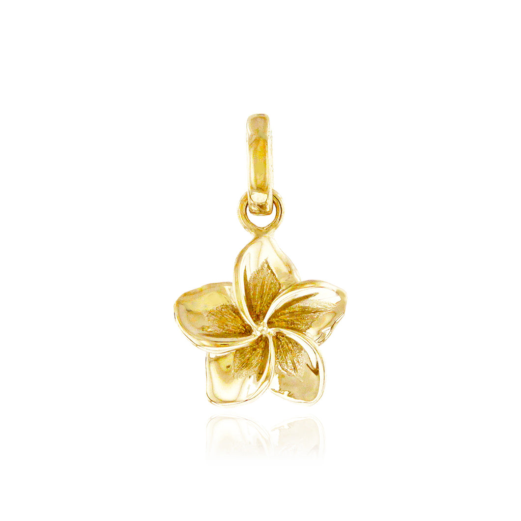 Small Single Plumeria Pendant - Philip Rickard